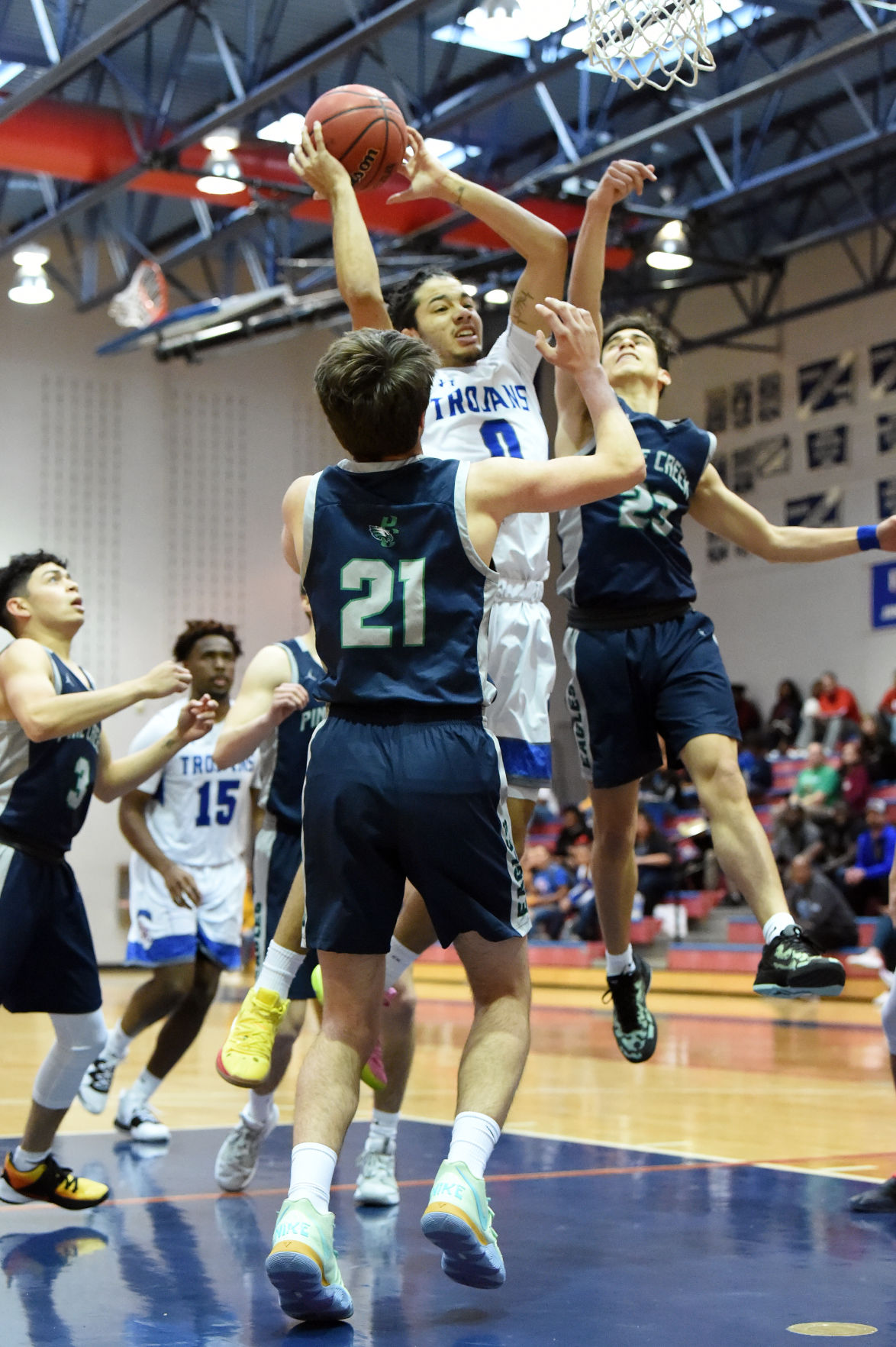 PHOTOS: Fountain-Fort Carson Trojans (58) Pine Creek Eagles (70)
